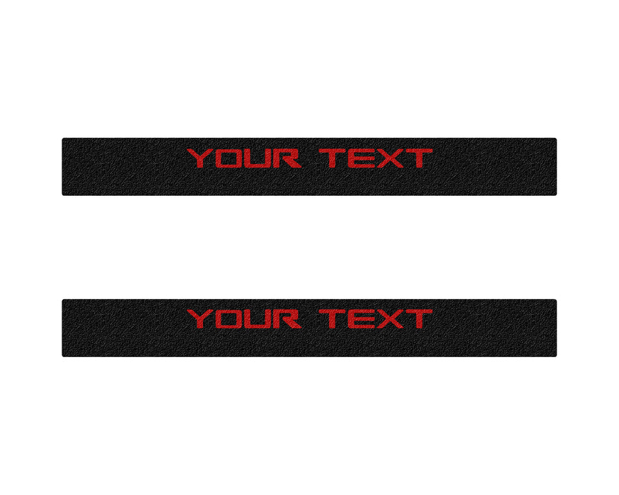 Door Sill Textured Overlays Fits 2023-2024 Chevrolet Colorado & GMC Canyon