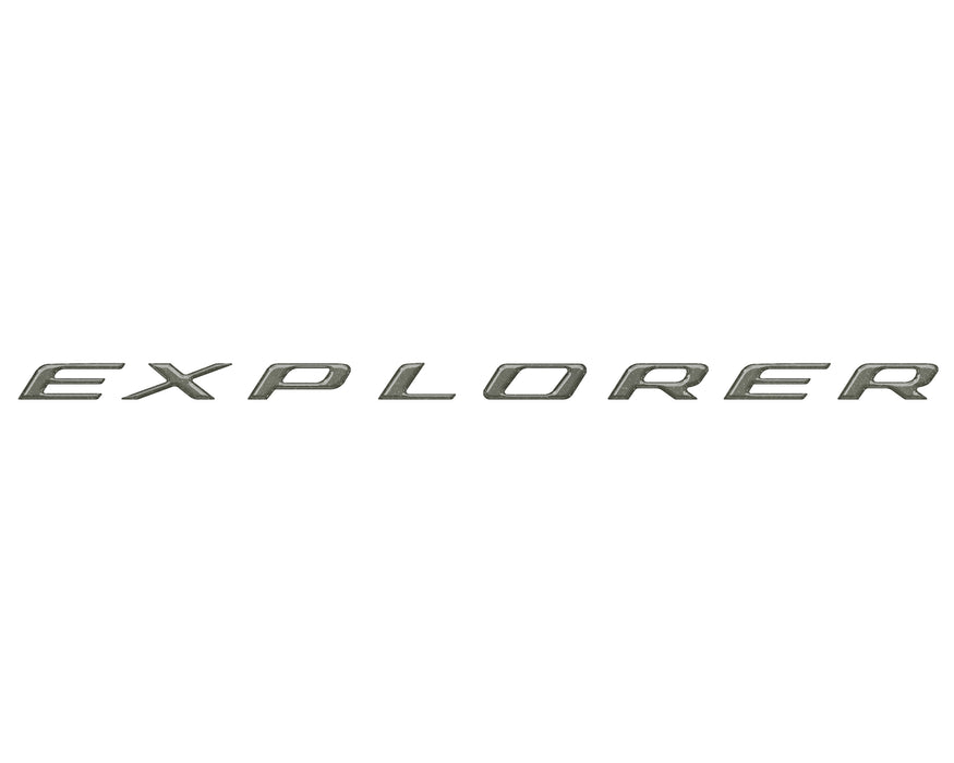 Lift Gate Letter Inserts Fits 2020-2024 Ford Explorer