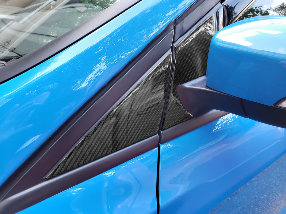 A-Door Pillar Overlays Fits 2012-2018 Ford Focus, RS, ST