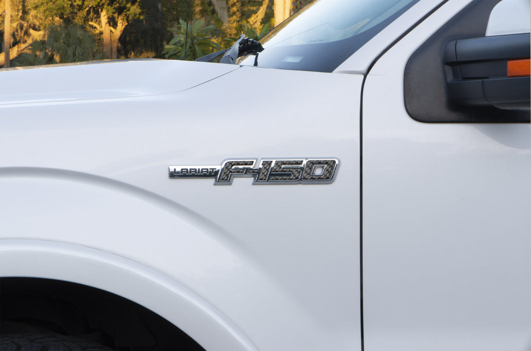 Side Emblem Letter Inserts Fits 2009-2014 Ford F-150