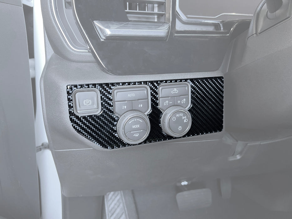 Driver Side Switch Panel Accent Trim Fits 2022-2024 Chevrolet Silverado