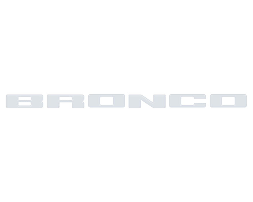 Front Grille Letters Overlays Fits 2021-2024 Ford Bronco Sport