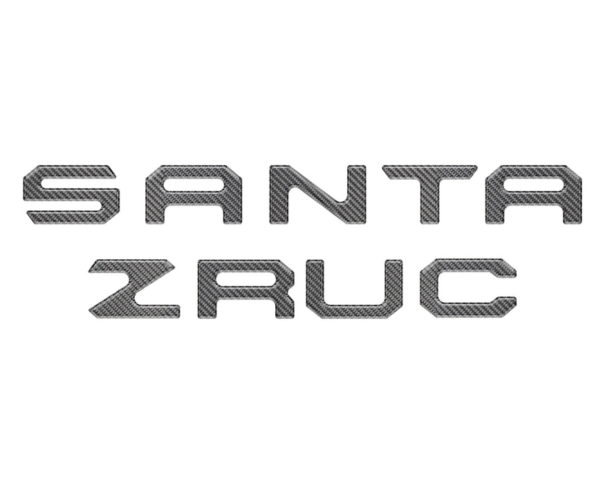Tailgate Letter Inserts Fits 2022-2024 Hyundai Santa Cruz