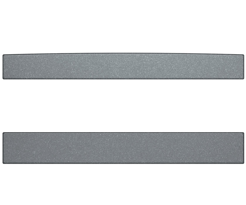 Rear Power Sliding Window Accent Trim Fits 2016-2020 Toyota Tacoma *OE Color - Magnetic Gray Metallic w/Custom Text