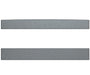 Rear Power Sliding Window Accent Trim Fits 2016-2020 Toyota Tacoma *OE Color - Magnetic Gray Metallic