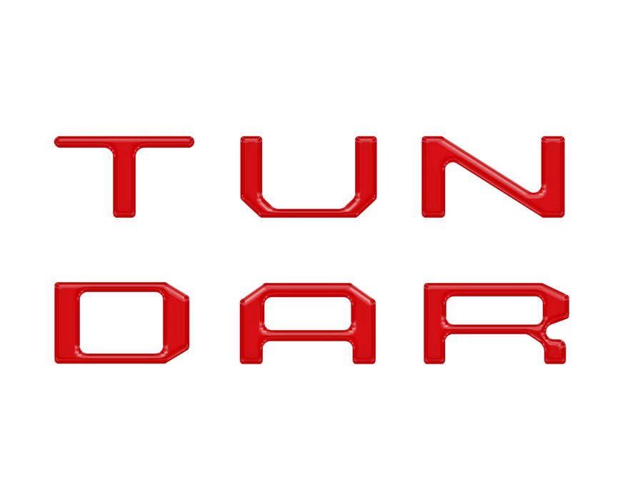 Radio Letter Inserts Fits 2014-2021 Toyota Tundra