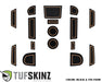 Manual Transmission Interior Foam Inserts Fits 2015-2020 Subaru WRX Black/Tan