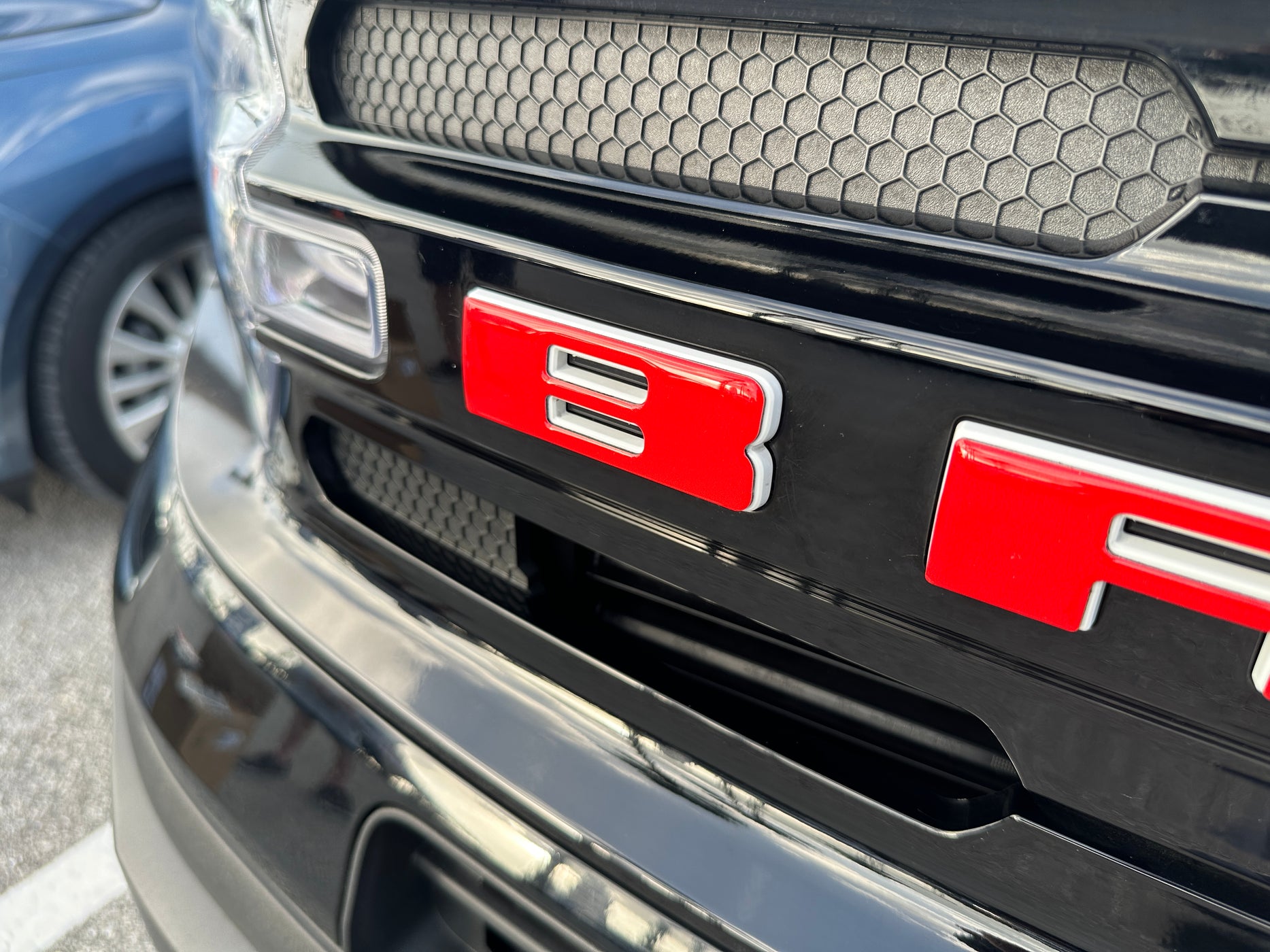 Front Grille Letters Overlays Fits 2021-2026 Ford Bronco Sport ...
