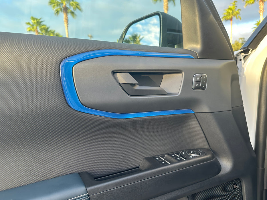 Interior Door Accent Overlays Fits 2021-2024 Ford Bronco Sport