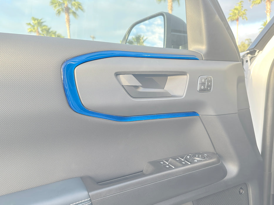 Interior Door Accent Overlays Fits 2021-2024 Ford Bronco Sport