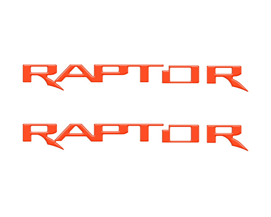 Raptor Emblem Inserts Fits 2023-2024 Ford Bronco Raptor