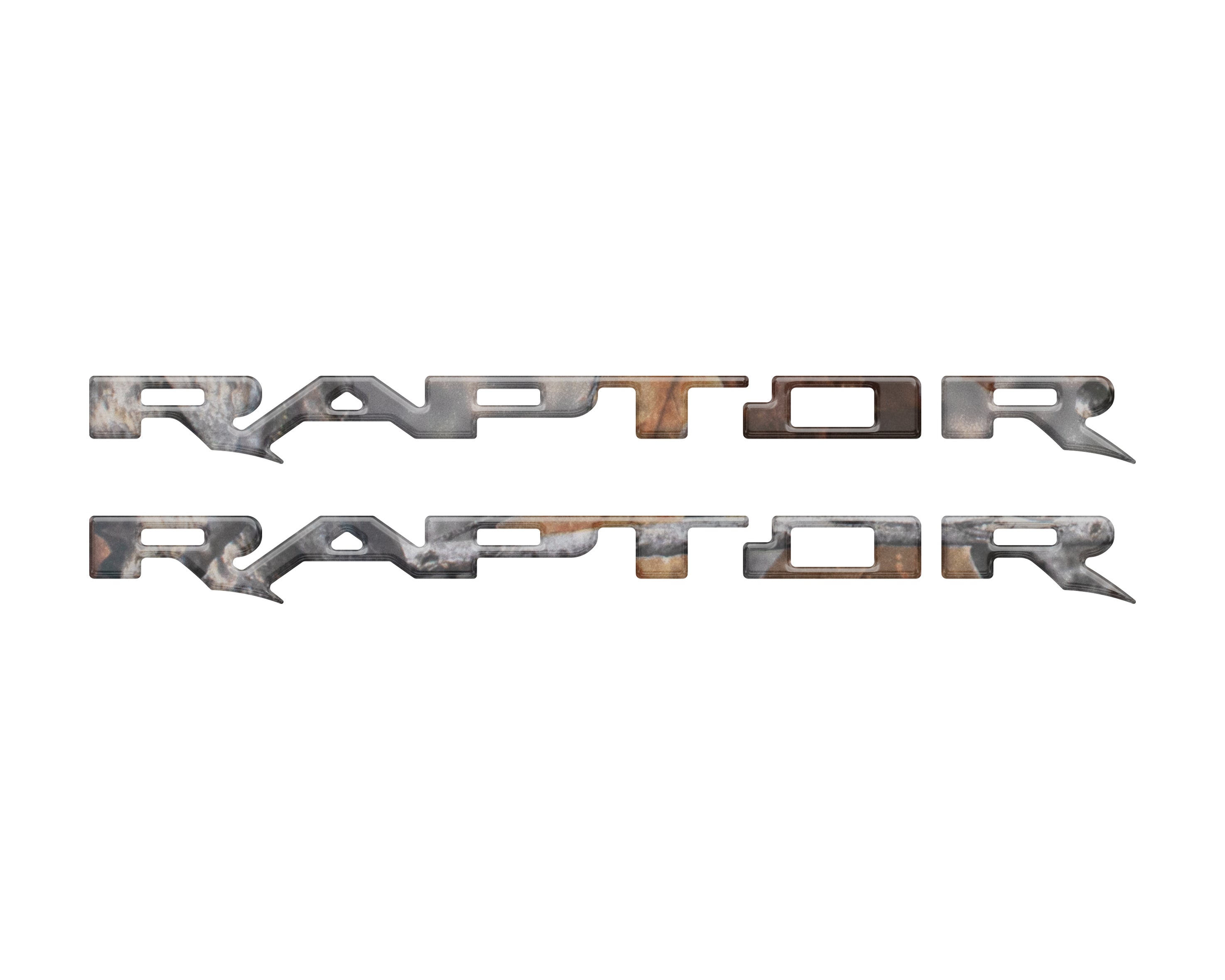 Raptor Running Board Letter Overlays Fits 2022-2026 Ford Bronco Raptor ...