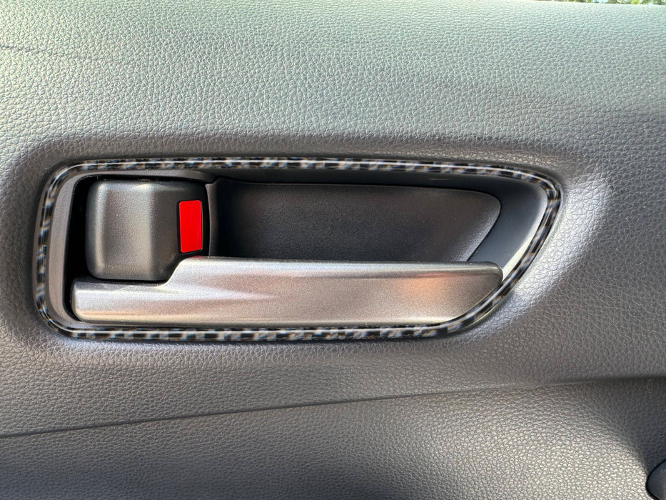 Door Handle Ring Accent Trim Fits 2023-2024 Toyota GR Corolla