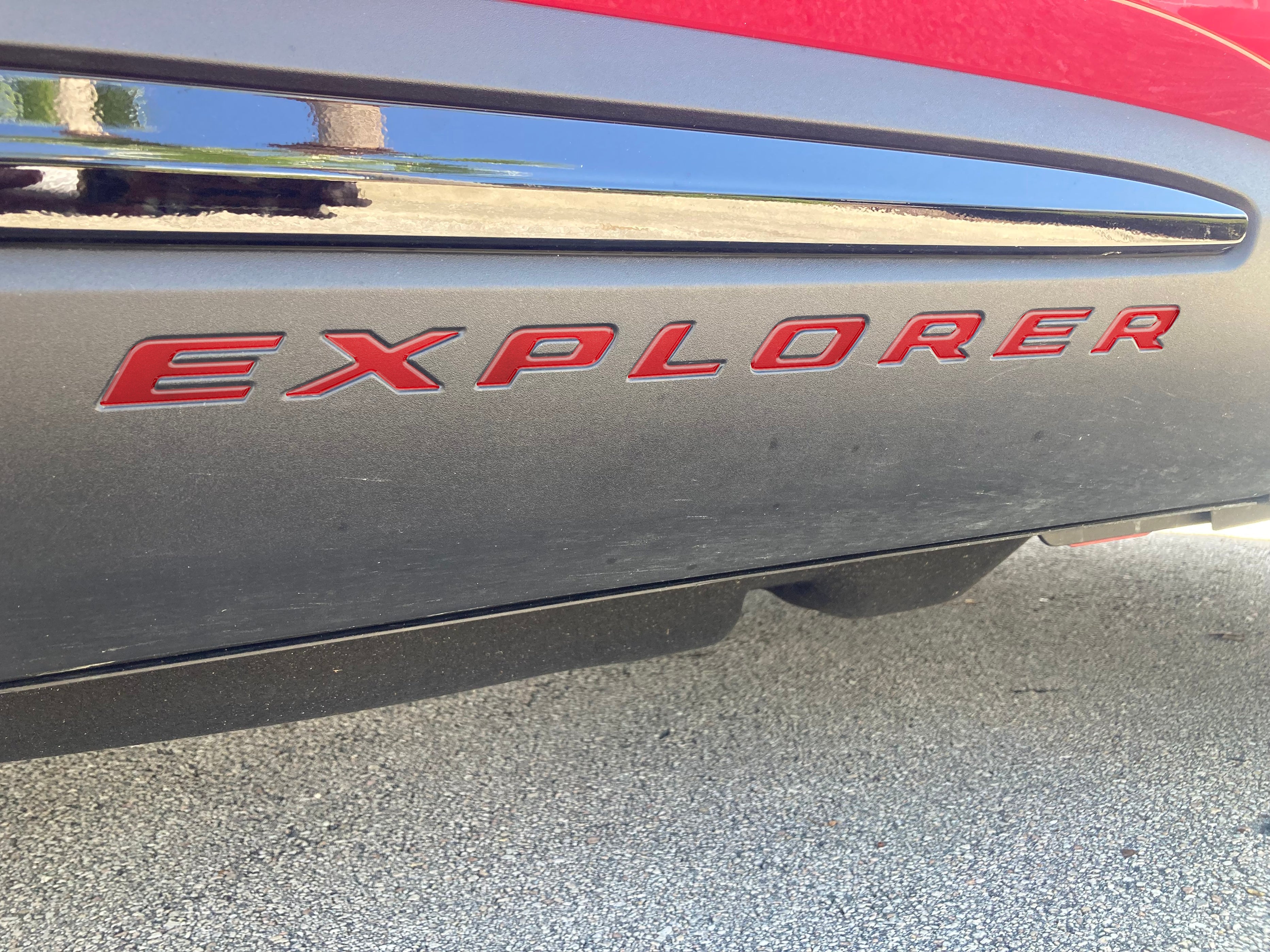 Truck Rocker Panel Lettering Rocker Panel Letter Inserts Fits 2020-2026 Ford Explorer — Tufskinz.com