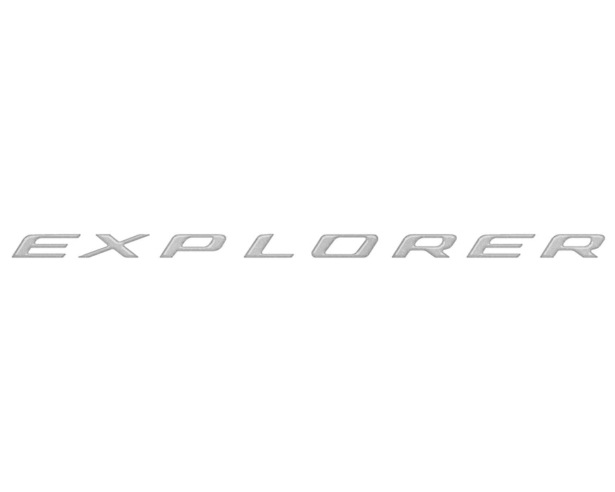 Lift Gate Letter Inserts Fits 2020-2023 Ford Explorer