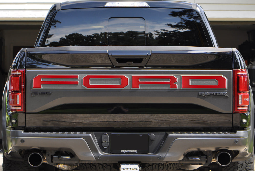 Tailgate Letter Overlays Fits 2015-2020 Ford F-150 Raptor
