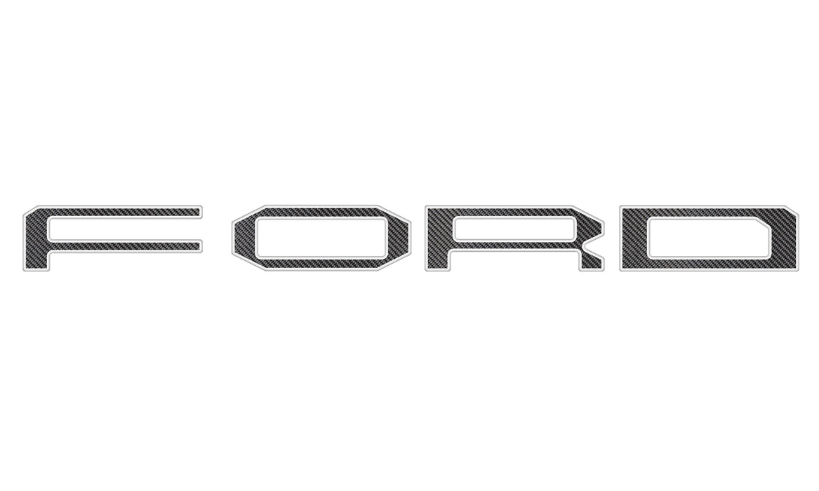 Grille Letter Overlays Fits 2015-2020 Ford F-150 Raptor