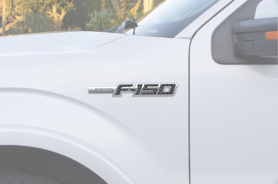 Side Emblem Letter Inserts Fits 2009-2014 Ford F-150