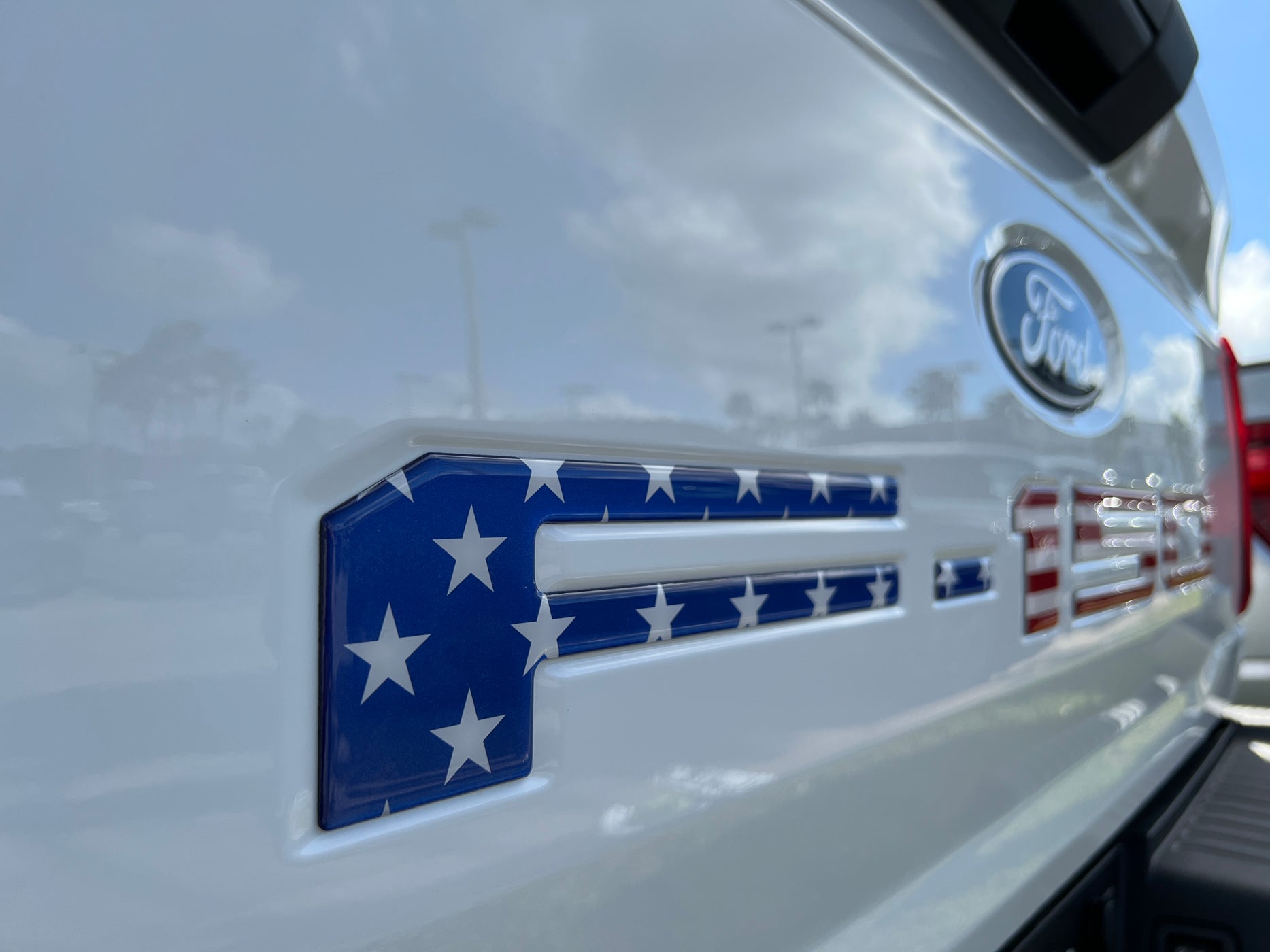 Tailgate Letter Inserts Fits 2021-2026 Ford F-150 — Tufskinz.com