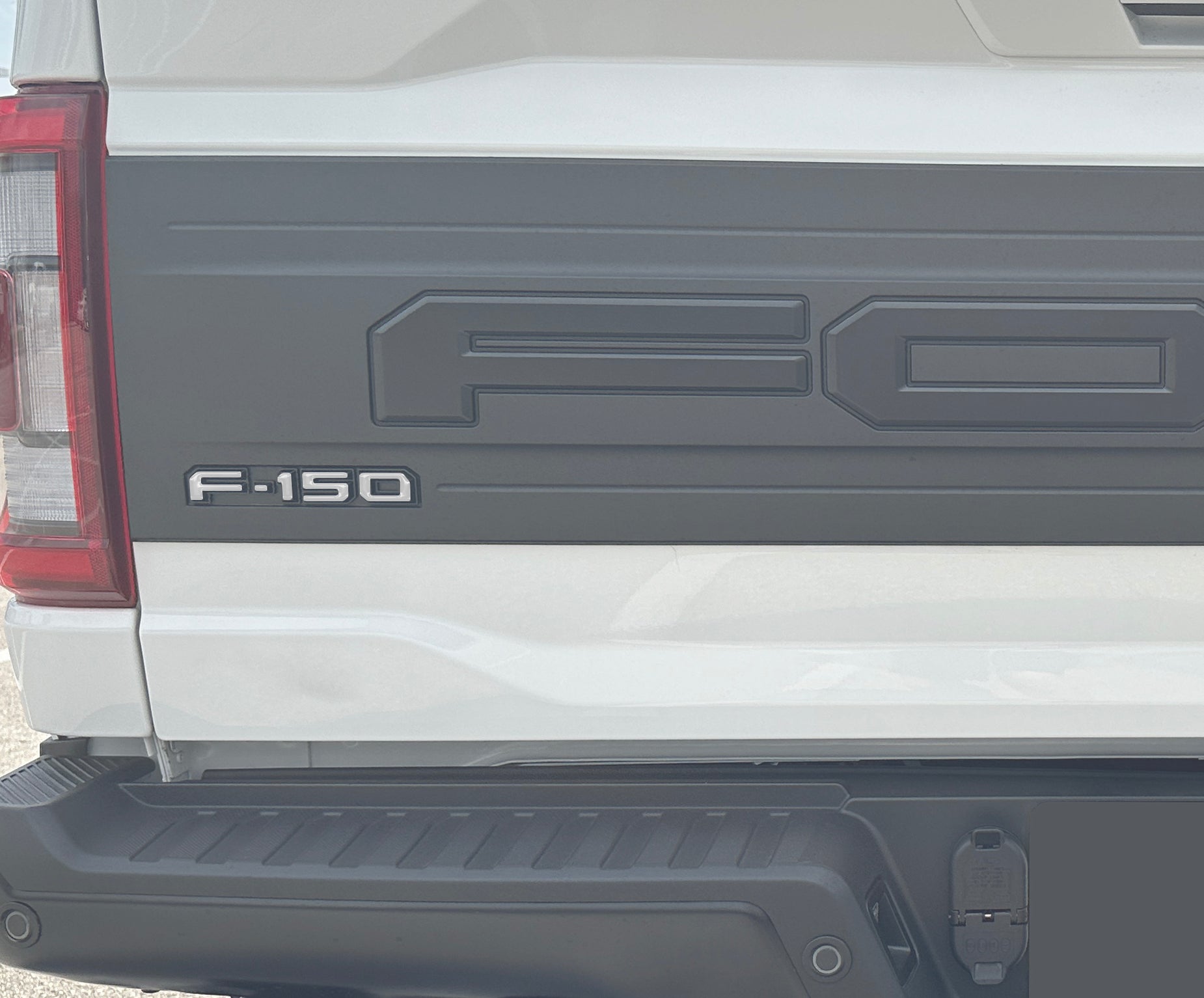 Tailgate Applique F-150 Emblem Overlays Fits 2021-2026 Ford F-150 Rapt ...