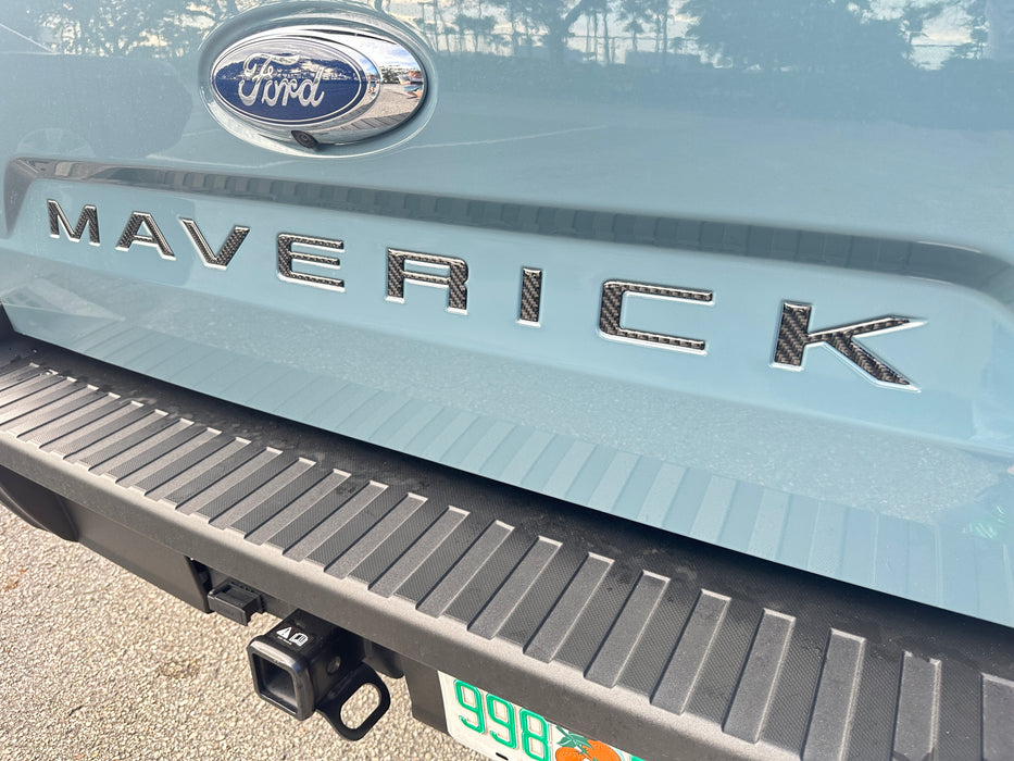 Tailgate Letter Inserts Fits 2022-2024 Ford Maverick — Tufskinz.com