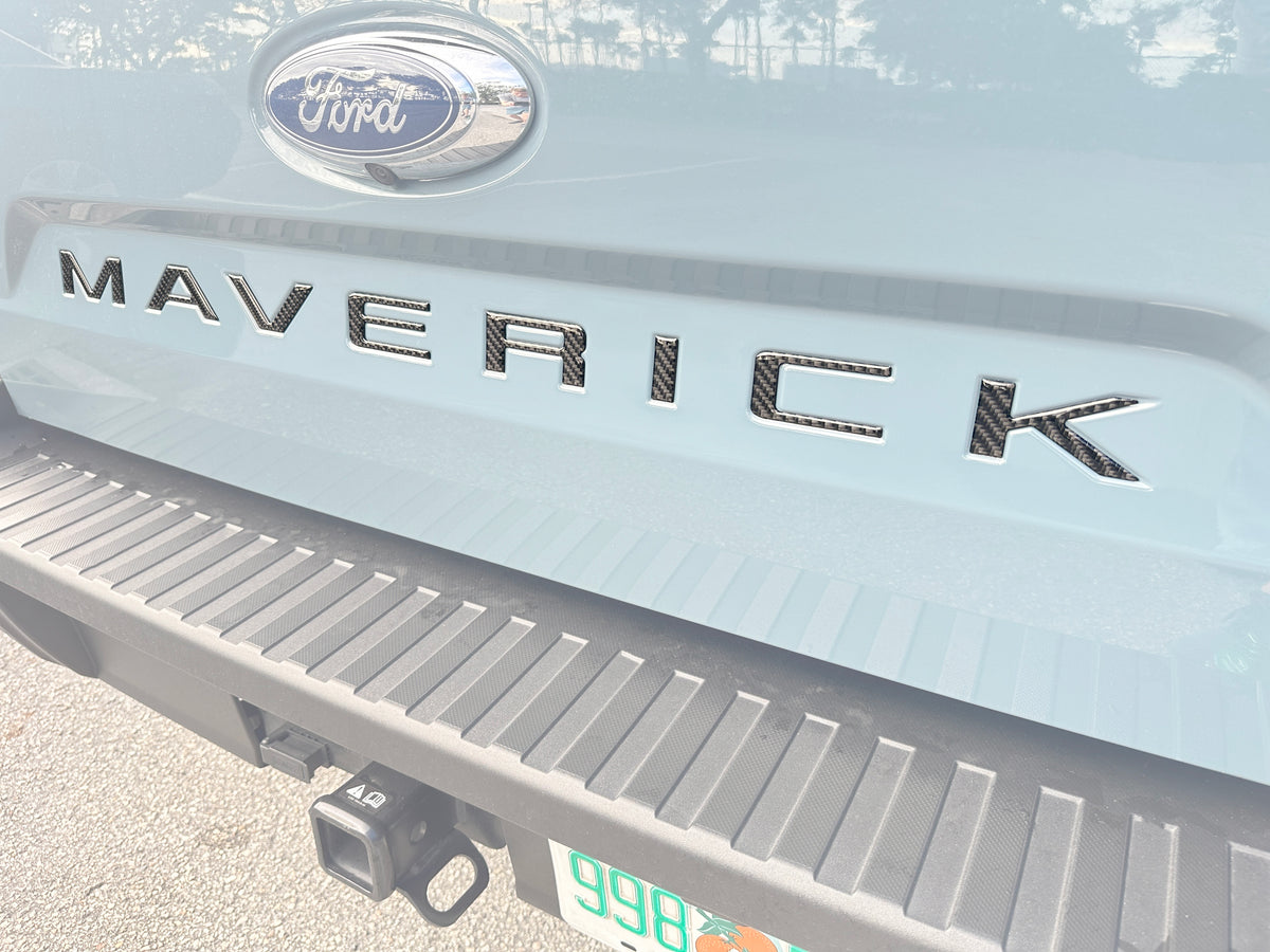 Tailgate Letter Inserts Fits 2022-2023 Ford Maverick —
