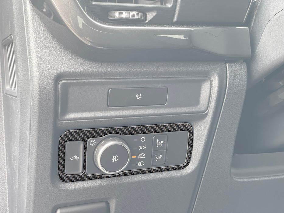 Headlight Switch Accent Trim Fits 2021-2024 Ford F-150