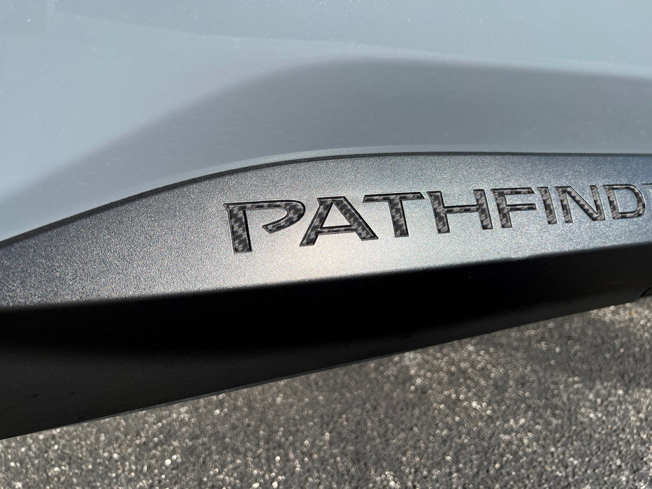 Pathfinder Lettering Rocker Panel Letter Inserts Fits 2022-2025 Nissan Pathfinder(Does not ...