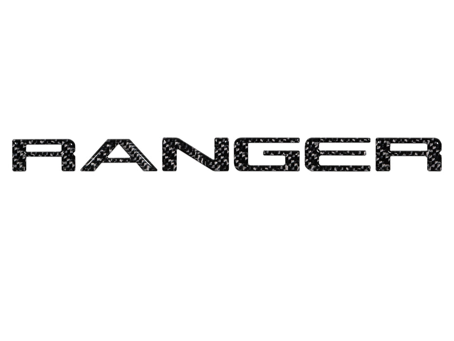 Front Grille fits for Ford Ranger 2023 2024 T9 W/Light Letters Matte Black  