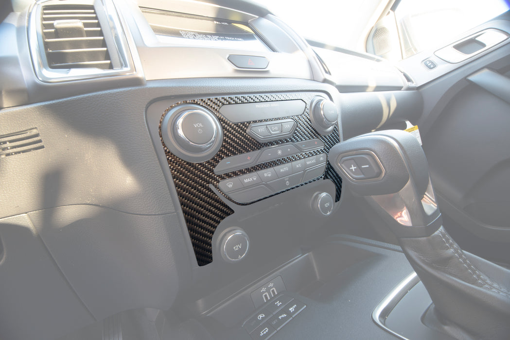 Climate Control Accent Overlay Fits 2019-2023 Ford Ranger