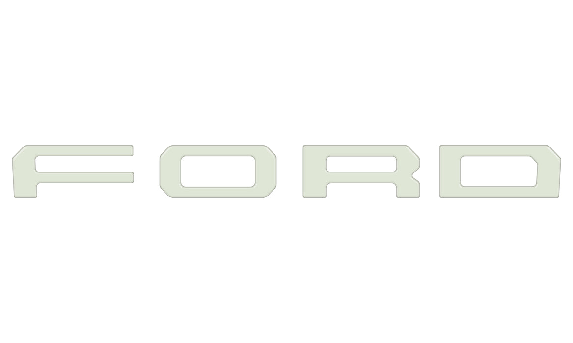Grille Letter Overlays Fits 2019-2023 Ford Ranger