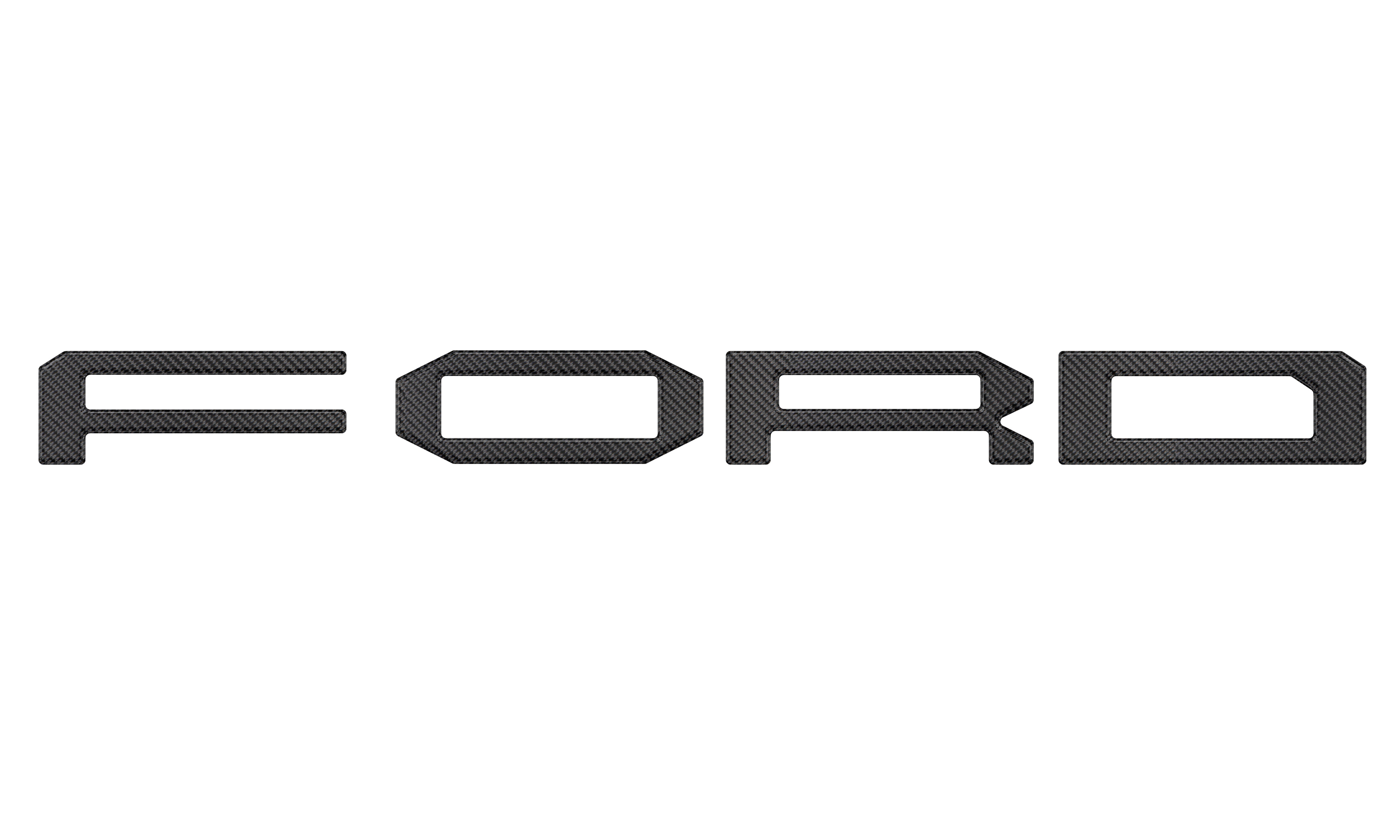 Grille Letter Overlays Fits 2024-2026 Ford Ranger Raptor — Tufskinz.com