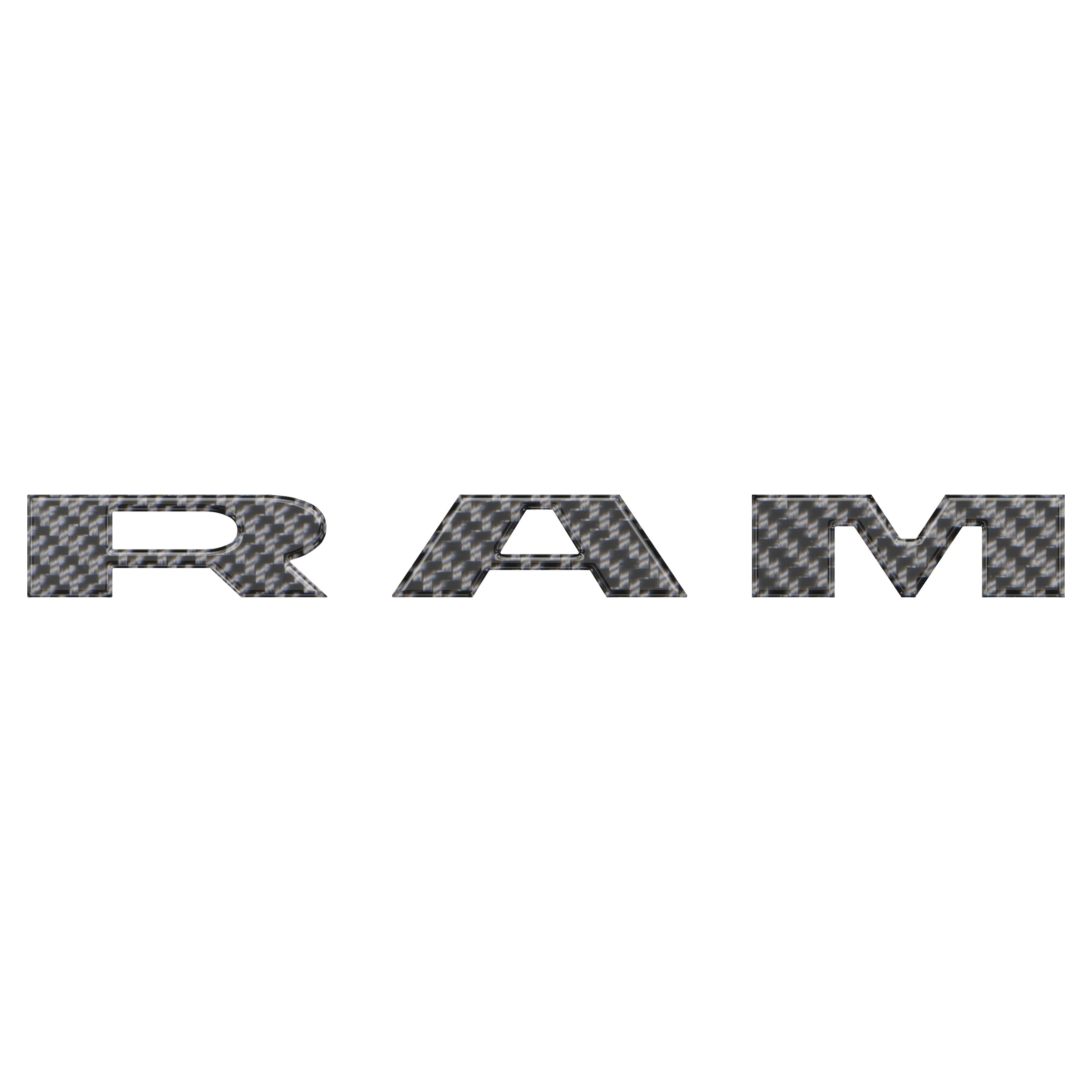 Grille Letter Overlays Fits 2025-2026 Ram 1500/2500/3500 — Tufskinz.com