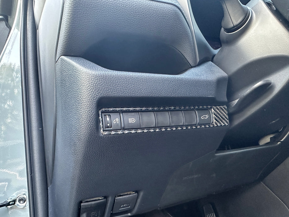 Driver Side Swich Panel Accent Trim Fits 2018-2024 Toyota Rav4