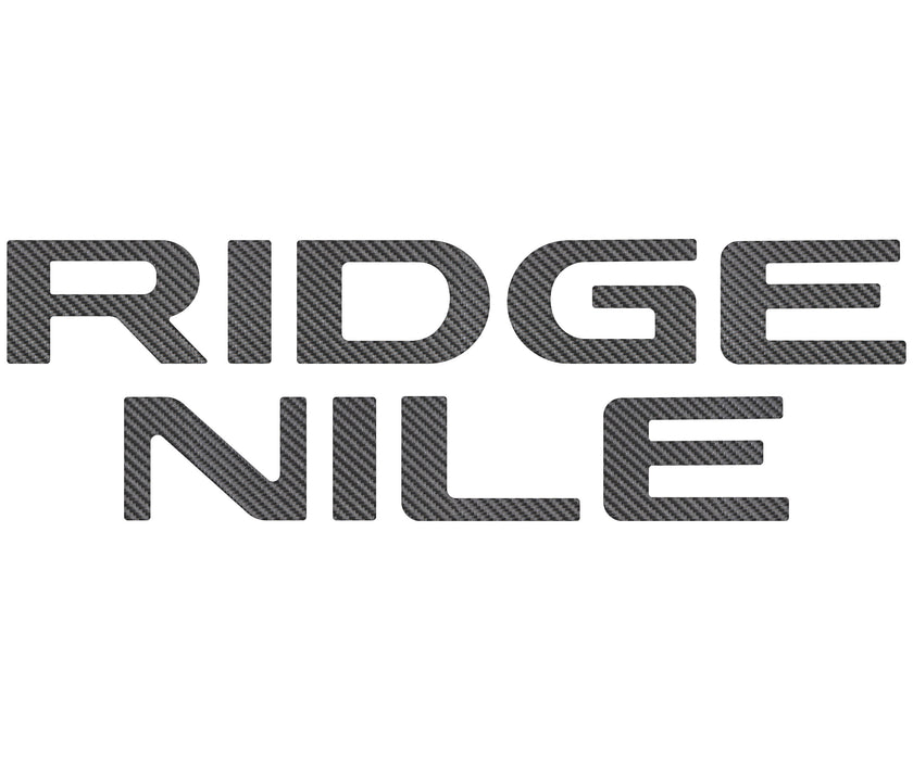 Tailgate Letter Inserts Fits 2024-2024 Honda Ridgeline