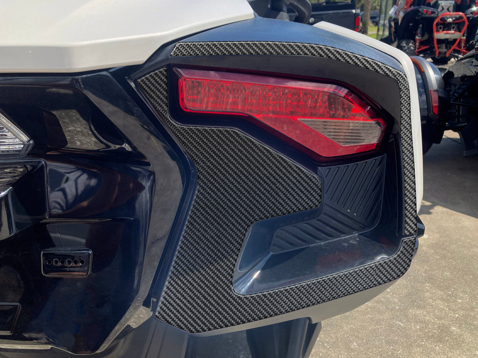 Rear Tail Light Accent Overlays Fits 2020-2024 Can-Am Spyder RT
