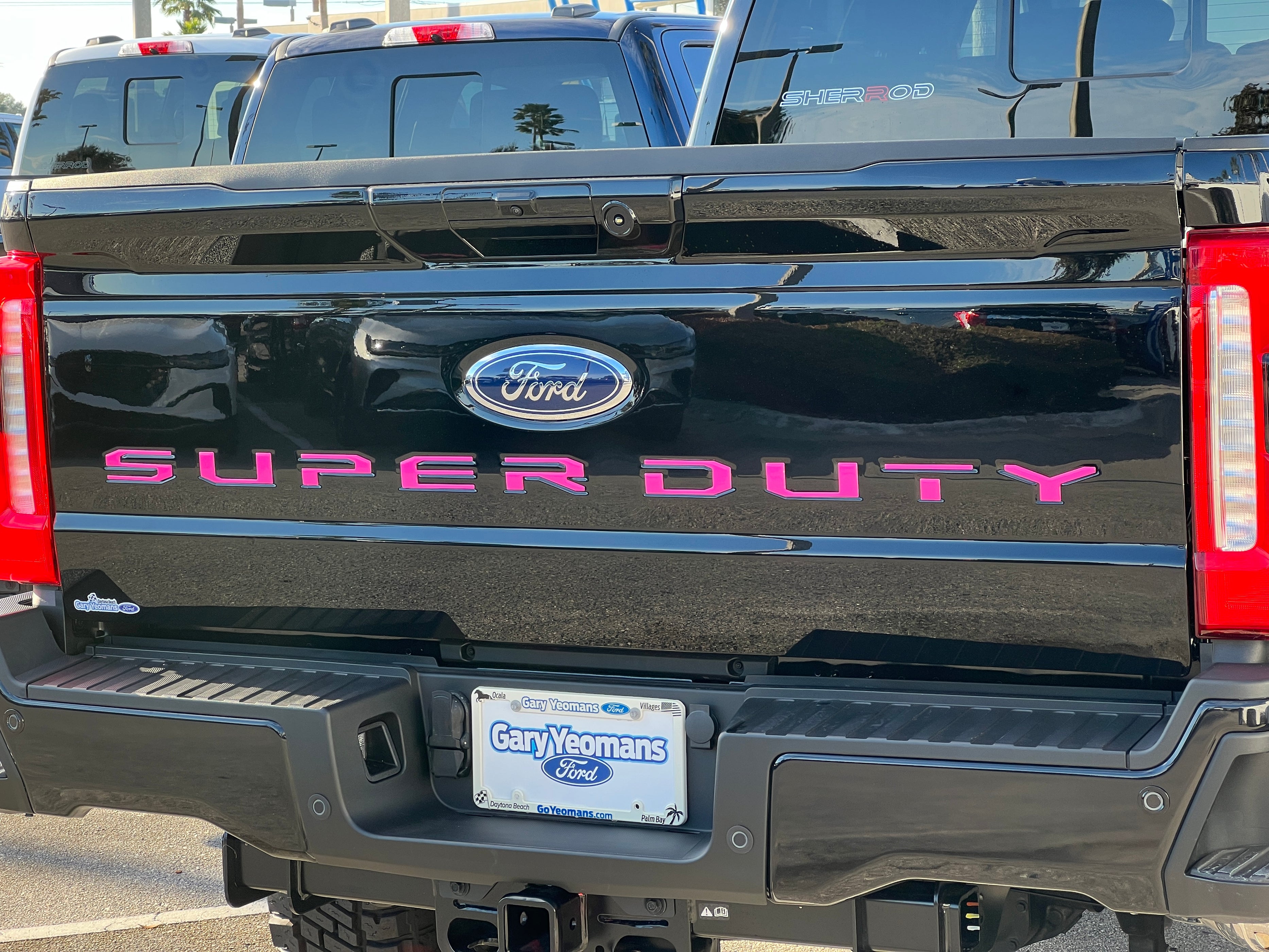 Ford Performance Vehicles Block Lettering Tailgate Letter Inserts Fits 2023-2026 Ford Super Duty XL/XLT/STX/Trem ...