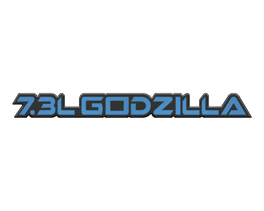 7.3L Godzilla Badge Fits 2020-2024 Ford Super Duty