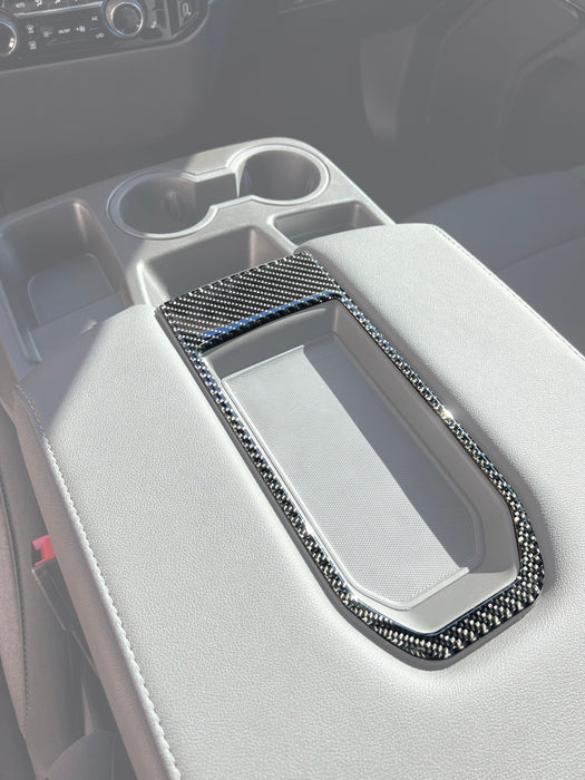 Bench Seat Center Console Upper Accent Trim Fits 2022-2024 Chevrolet Silverado