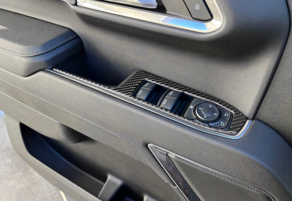 Door Switches Accent Trim Fits 2022-2024 Chevrolet Silverado