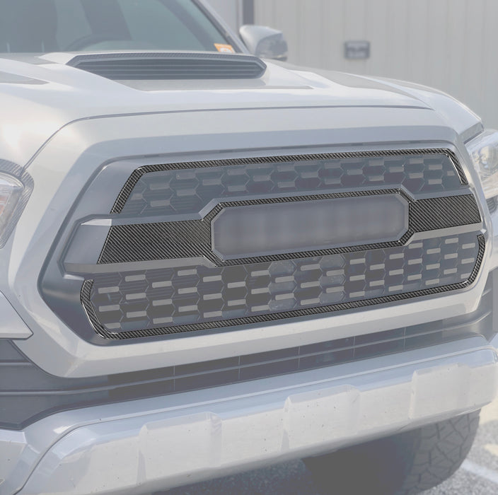 Grille Accent Overlays Fits 2016-2023 Toyota Tacoma