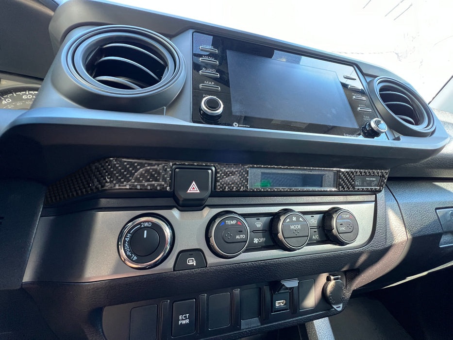 Digital Climate Display Accent Trim Fits 2016-2023 Toyota Tacoma ...