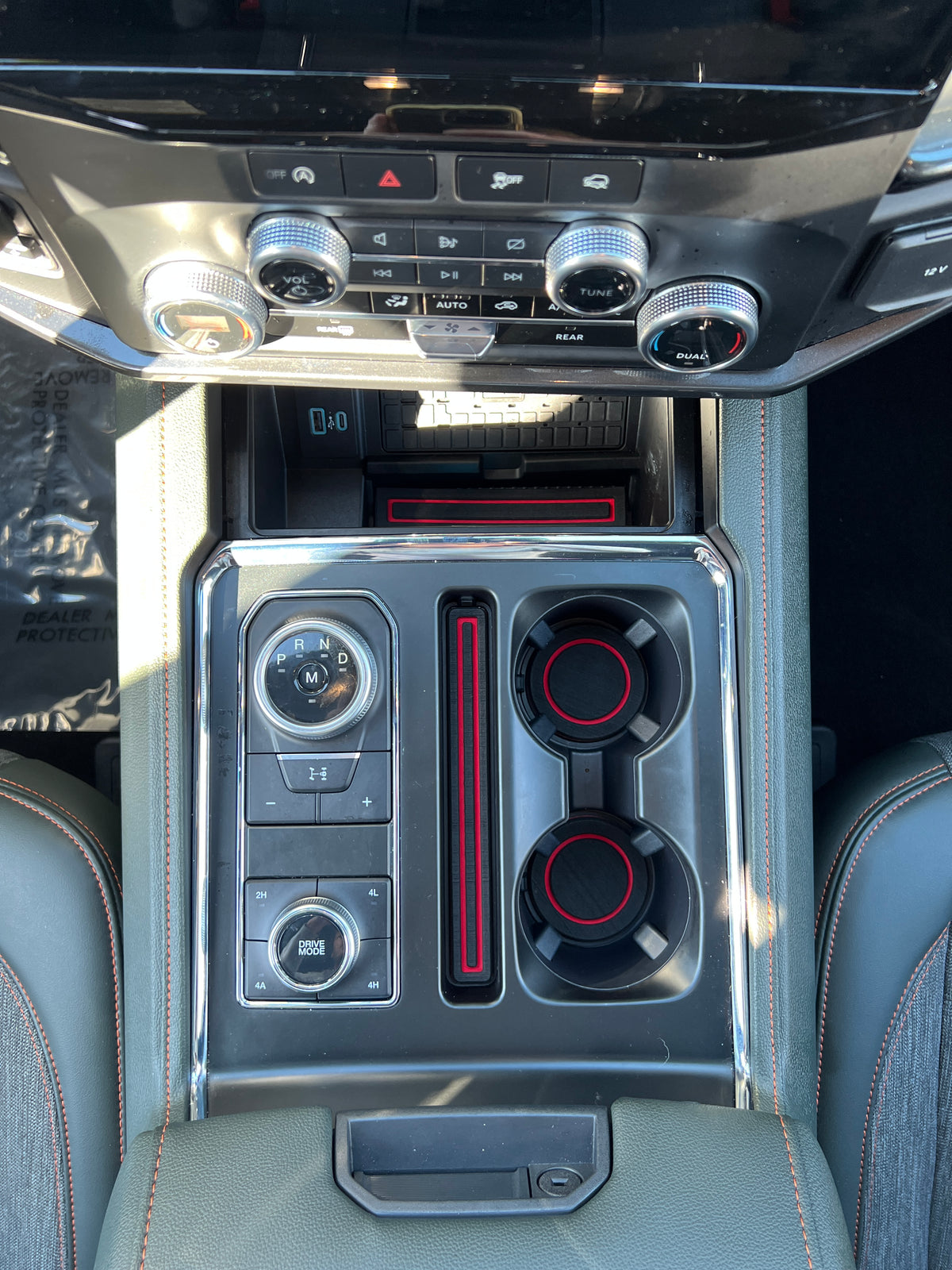 Center Console Foam Inserts Fits 2018-2024 Ford Expedition — Tufskinz.com
