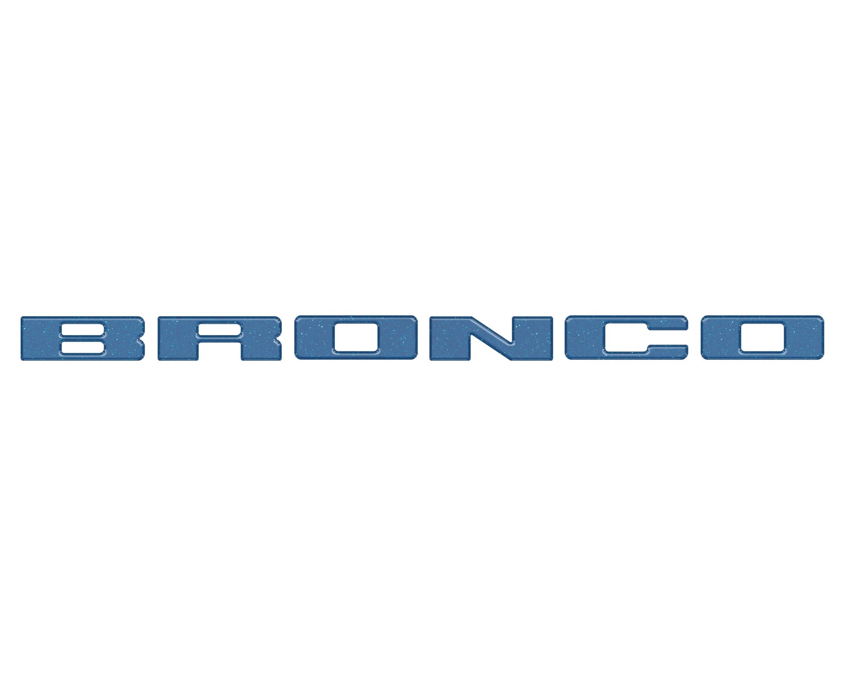 Front Grille Letters Overlays Fits 2021-2026 Ford Bronco Sport ...