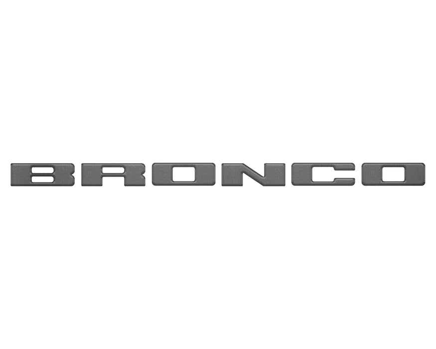Front Grille Letters Overlays Fits 2021-2023 Ford Bronco Sport