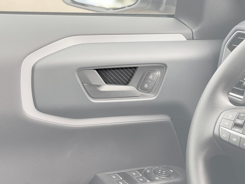 Interior Door Handle Inserts Fits 2021-2024 Ford Bronco Sport