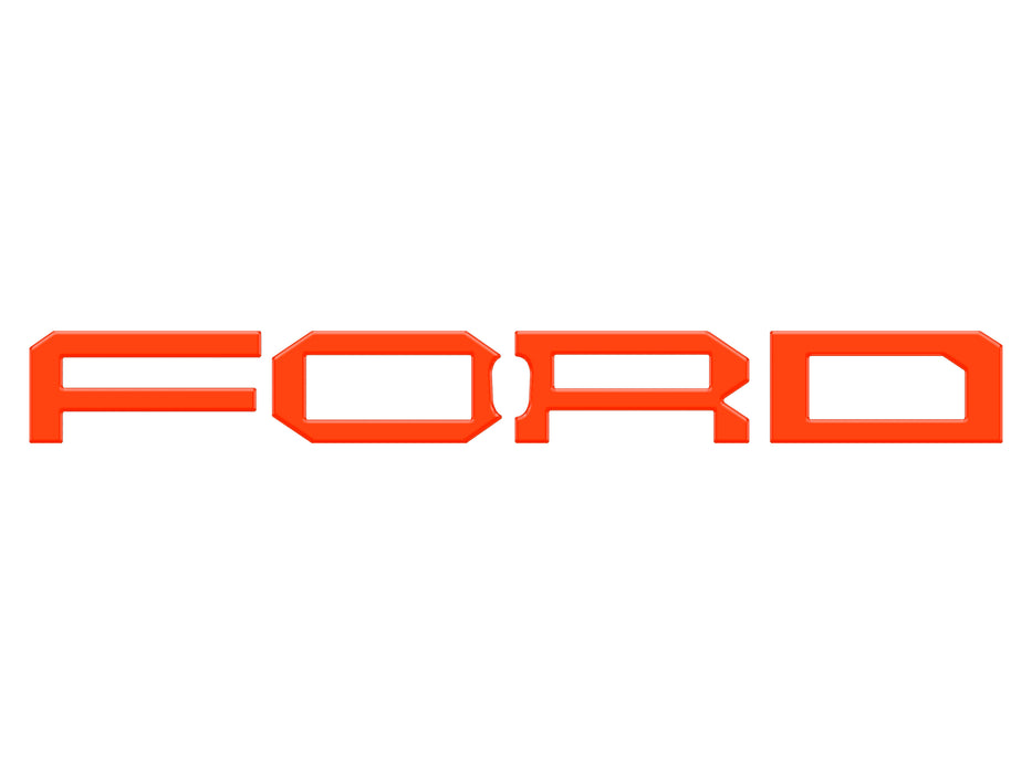 Raptor Front Grill Letter Overlays Fits 2022-2024 Ford Bronco