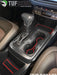 Center Console Foam Inserts Fits 2015-2020 Chevrolet Colorado Black/Red