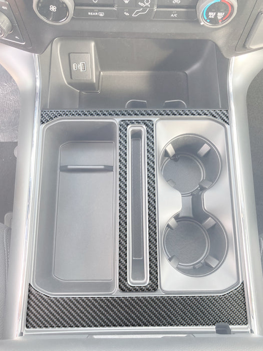Center Console Accent Trim Fits 2021-2025 Ford F-150 — Tufskinz.com