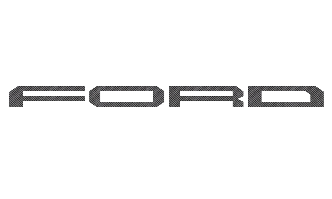 Raptor Tailgate Letter Overlays Fits 2021-2024 Ford F-150 Raptor